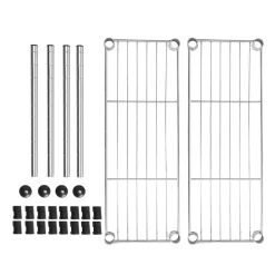 Cheap SONGMICS Étagères à épices Argent
