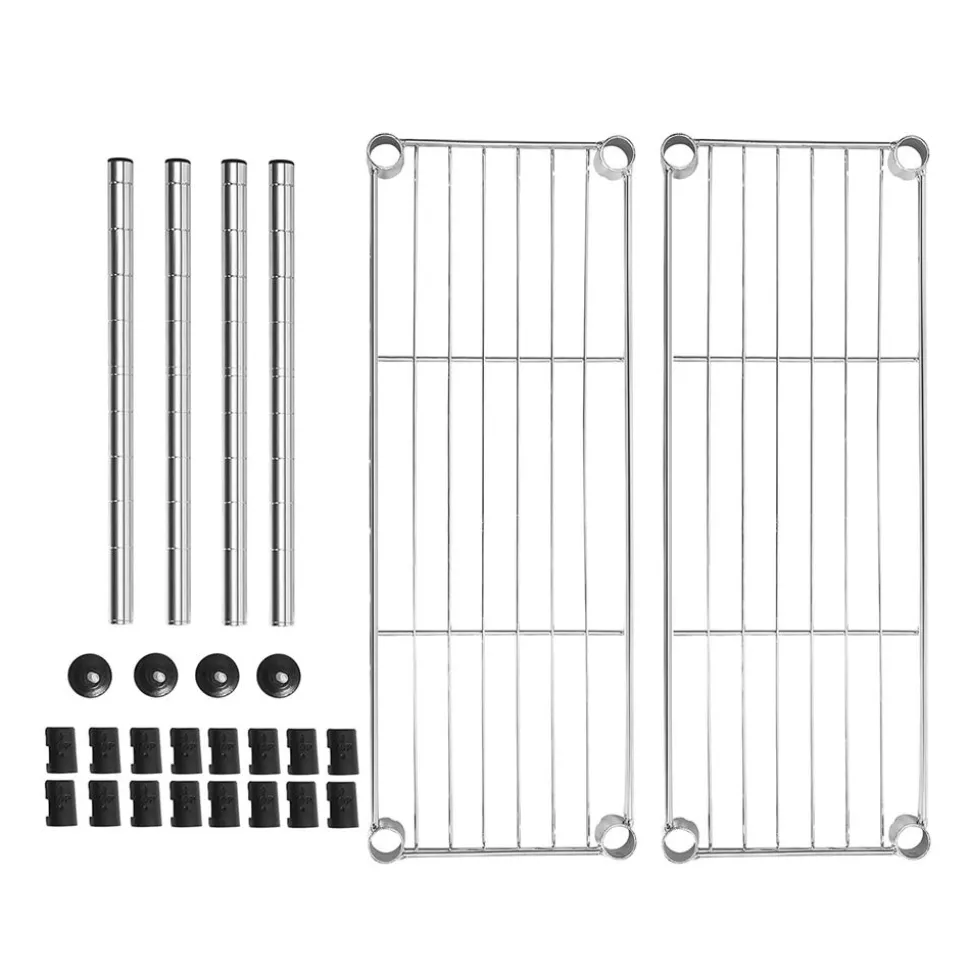 Cheap SONGMICS Étagères à épices Argent