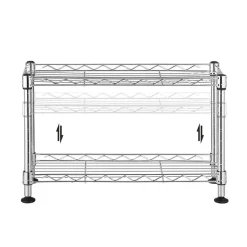 Cheap SONGMICS Étagères à épices Argent