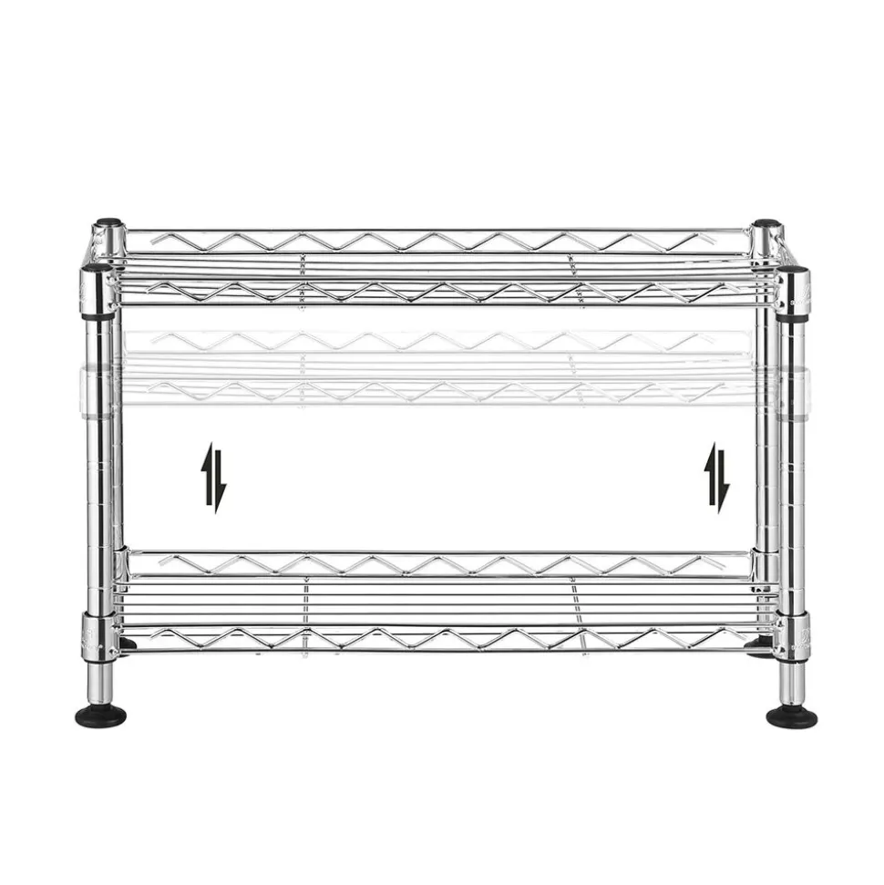 Cheap SONGMICS Étagères à épices Argent