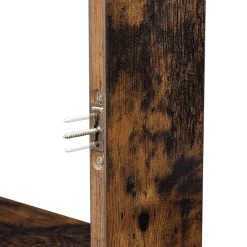 Store SONGMICS Étagères murales Marron Rustique