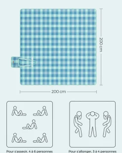 Flash Sale SONGMICS Tapis de plage Blanc