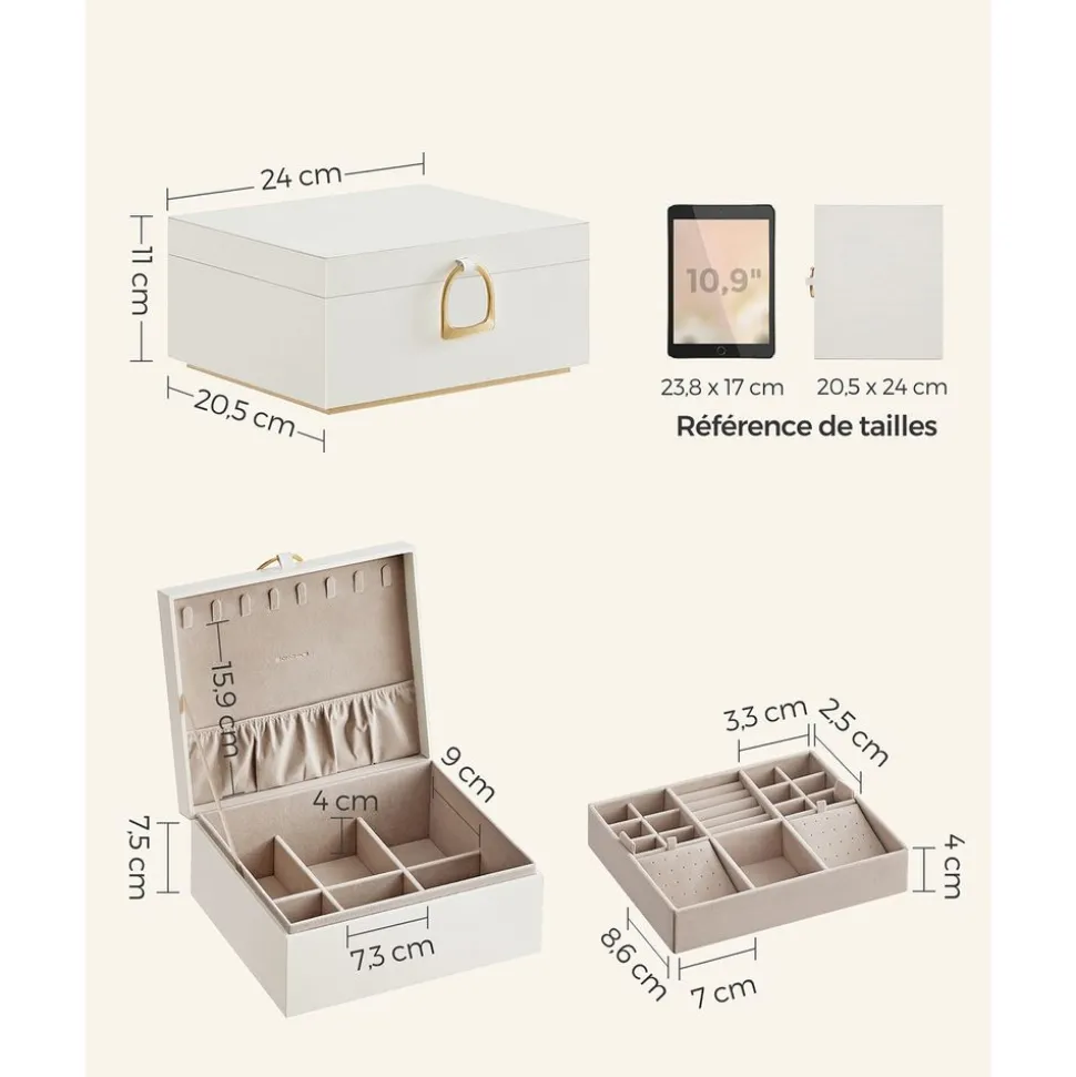 Hot SONGMICS Tapis pique-nique gris Blanc