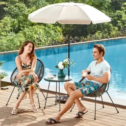 Cheap SONGMICS Transat XXL noir