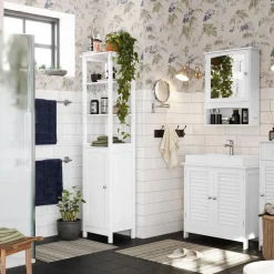 Shop SONGMICS Valise à maquillage rouge