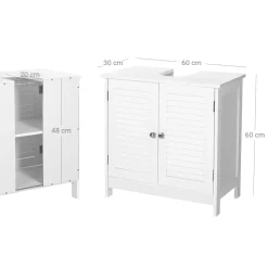 Shop SONGMICS Valise à maquillage rouge