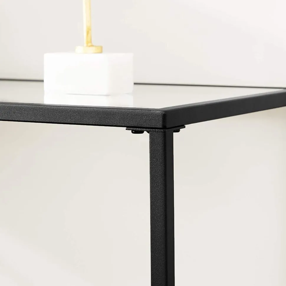 Hot SONGMICS Valise de maquillage croco noir Blanc