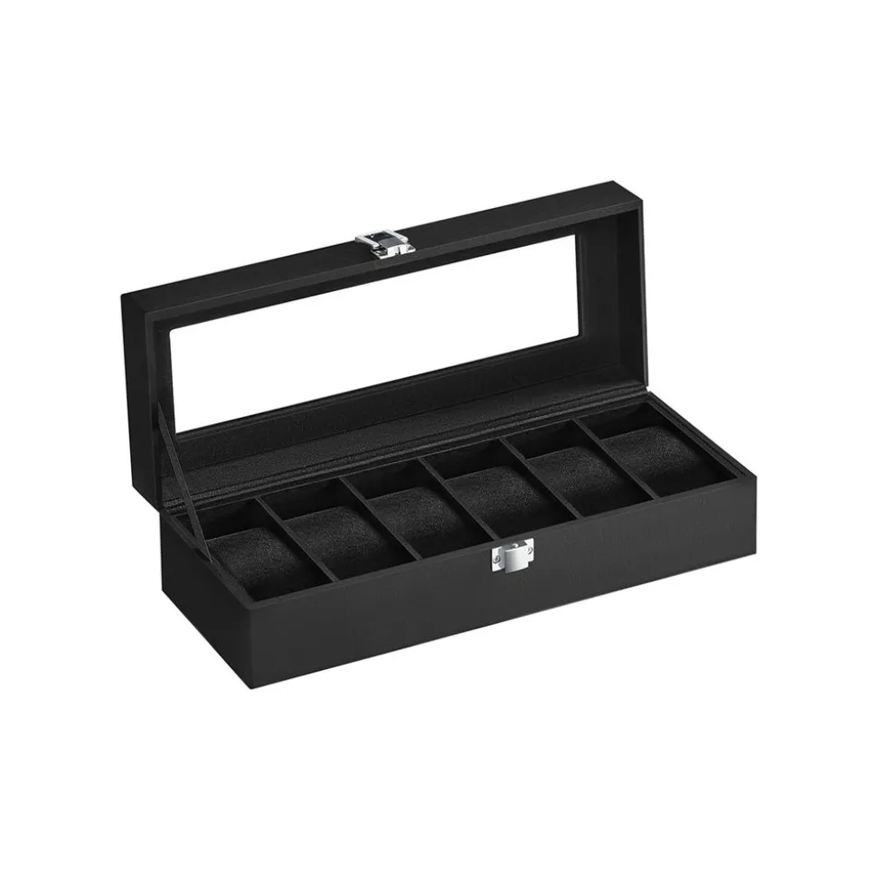 Store SONGMICS Valise de maquillage noir