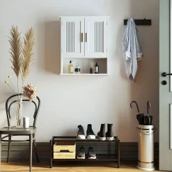 Cheap SONGMICS Valise de maquillage noir Blanc