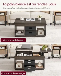 Cheap SONGMICS Valise de maquillage professionnel 4-en-1 doré champagne