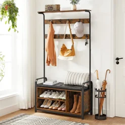 Cheap SONGMICS Vestiaire industriel Noir