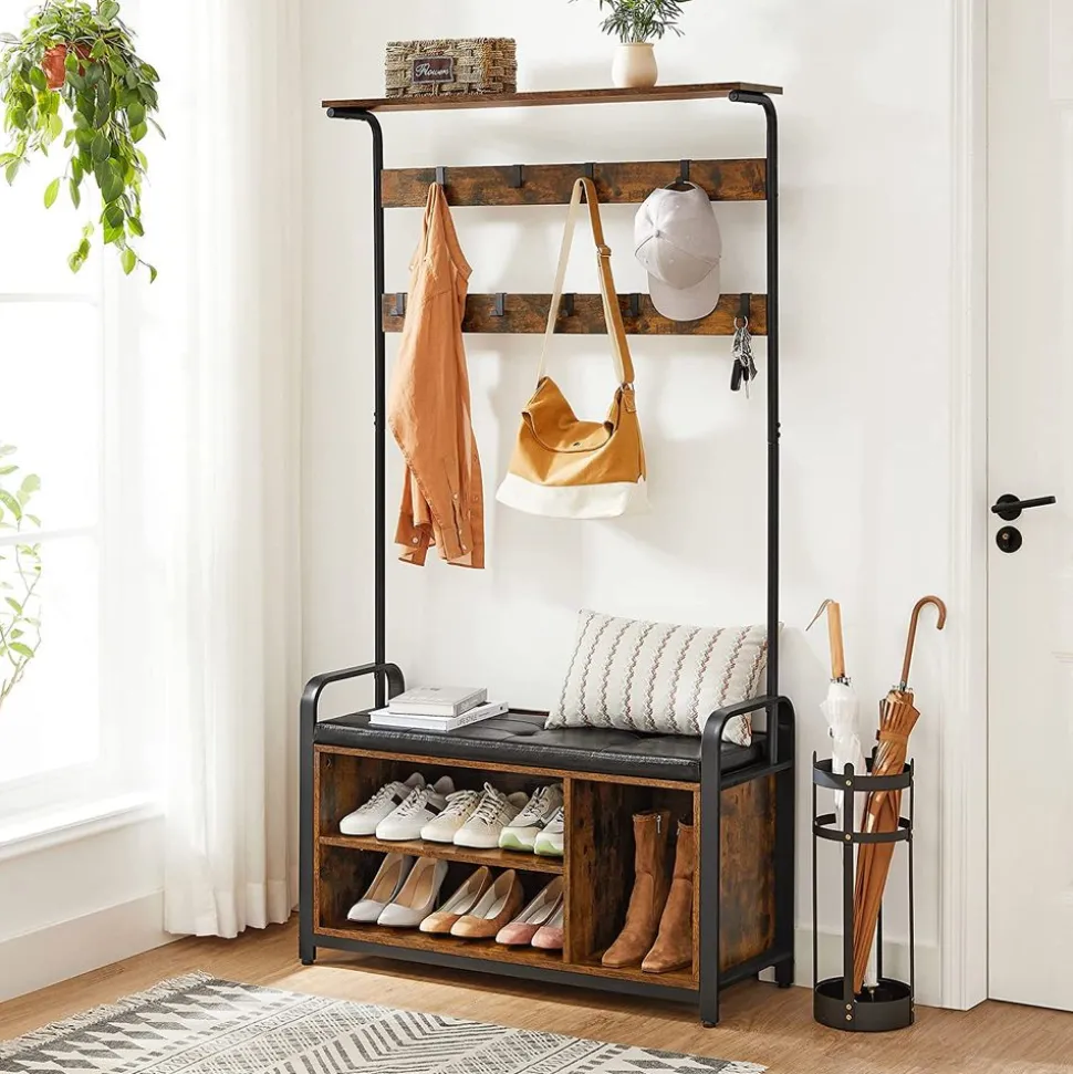 Cheap SONGMICS Vestiaire industriel Noir