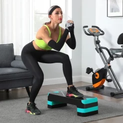 Best Sale SONGMICS Vélo d’appartement noir et rouge