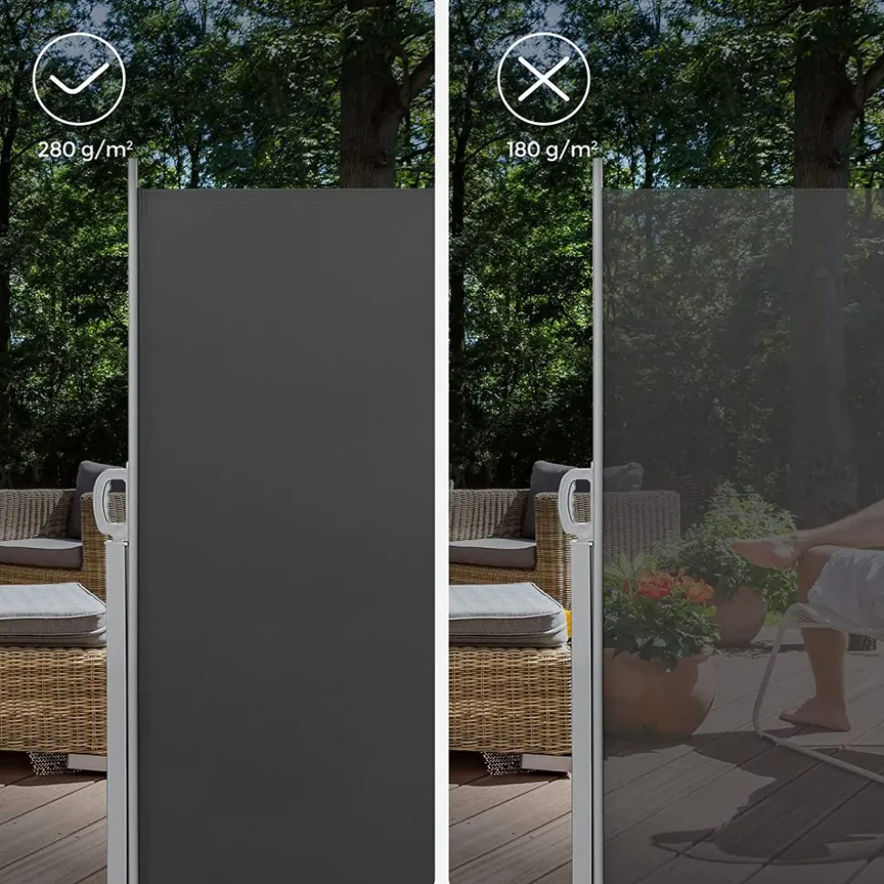 Store SONGMICS Voile d’Ombrage 3 x 5 m