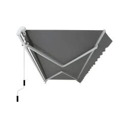 Discount SONGMICS Voile d'ombrage  5 x 5 m sable Fauteuil à bascule gris