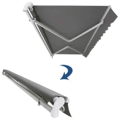 Fashion SONGMICS Voile d’ombrage 3 x 4 m sable