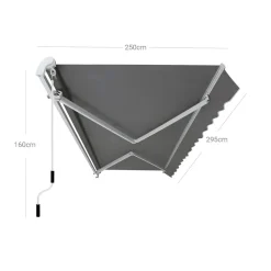 Fashion SONGMICS Voile d’ombrage 3 x 4 m sable